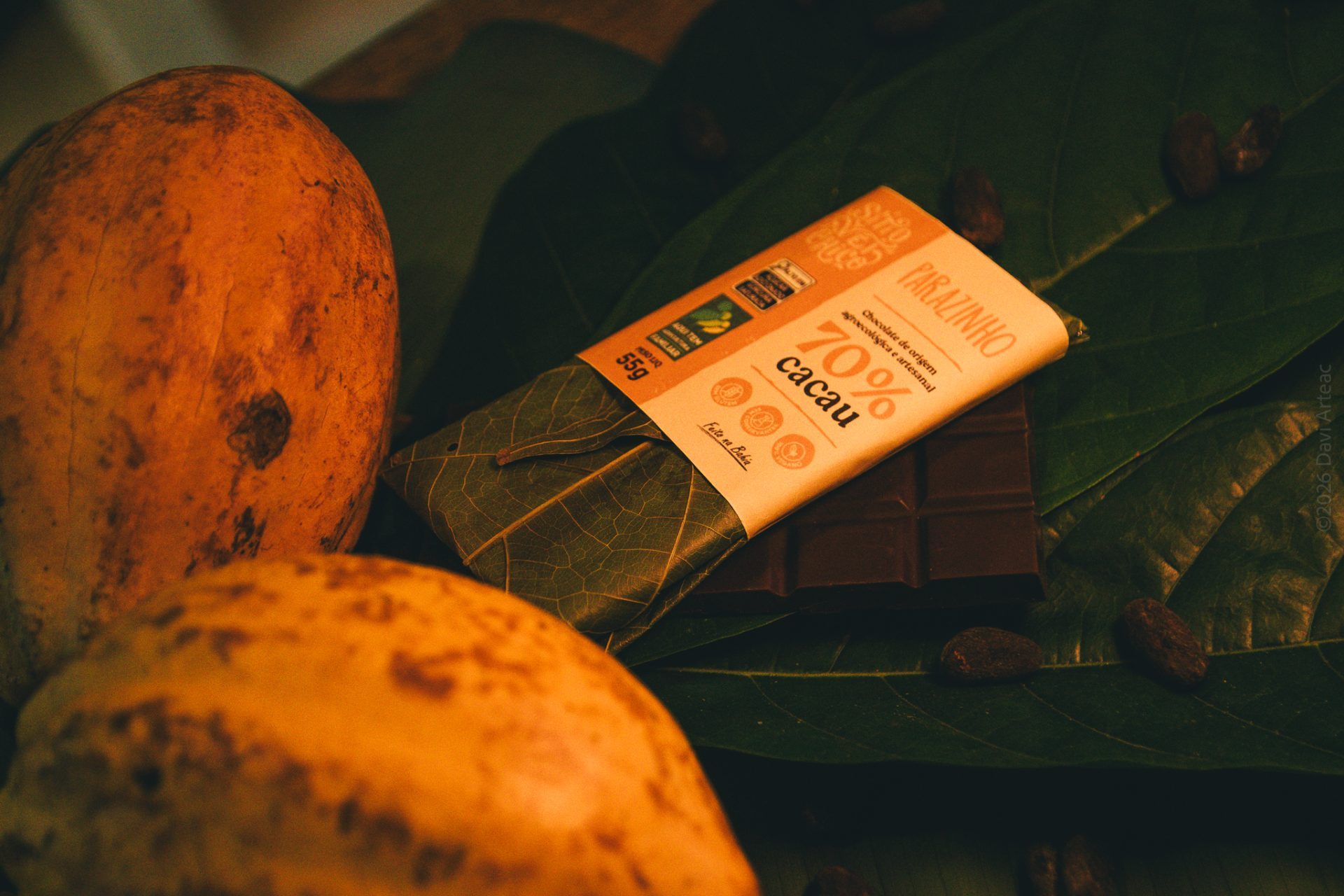 Chocolate Artesanal 70% Cacau – Parazinho | Barra 55g